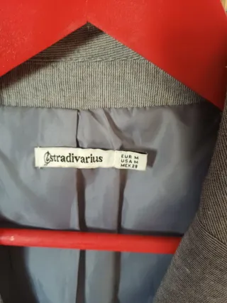 Americana gris Stradivarius Talla M