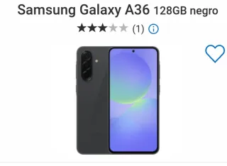 Samsung Galaxy A36 128GB Negro