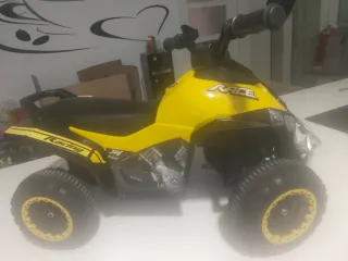 Correpasillos Quad Racing Amarillo