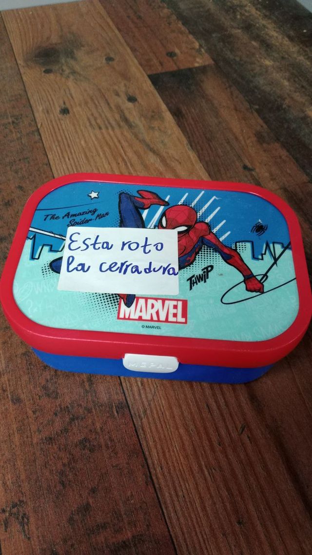 Mepal Lancheira Infantil Spiderman