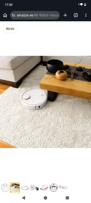 Xiaomi Mi Robot Vacuum-Mop P Blanco