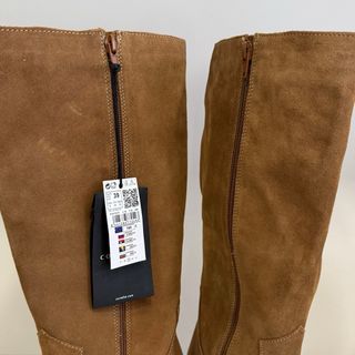 Talla 39 - Botas piel serraje Cortefiel