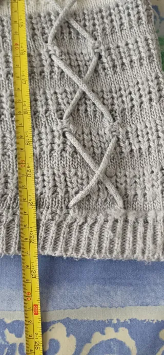 Jersey mujer rayas negro, gris y blanco