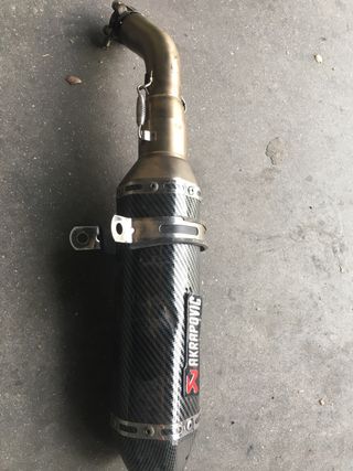 Silencioso Akrapovič Kawasaki Z125 Carbono