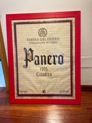 Cuadro Panero Ribera del Duero Crianza