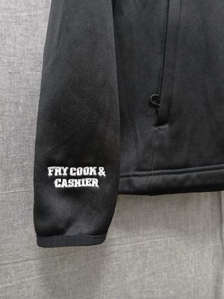 the north face pile zip woman size M black