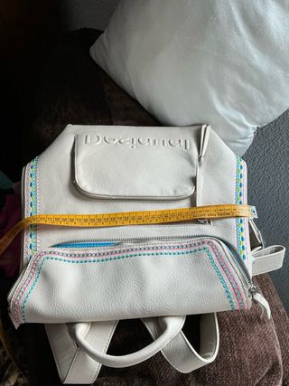 Mochila Desigual Beige Multicolor
