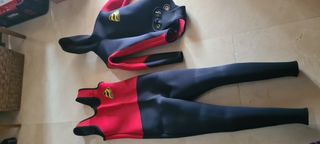 Traje de buceo 5mm con doble capa de titanio