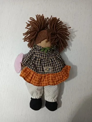 Peluche bambola zucca Halloween