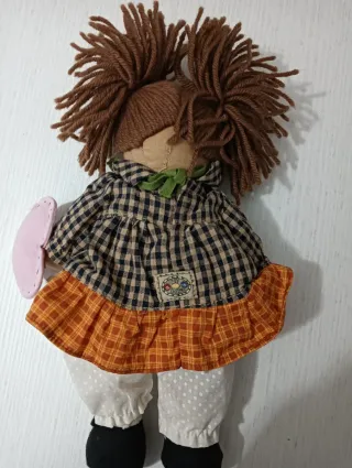 Peluche bambola zucca Halloween