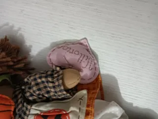 Peluche bambola zucca Halloween