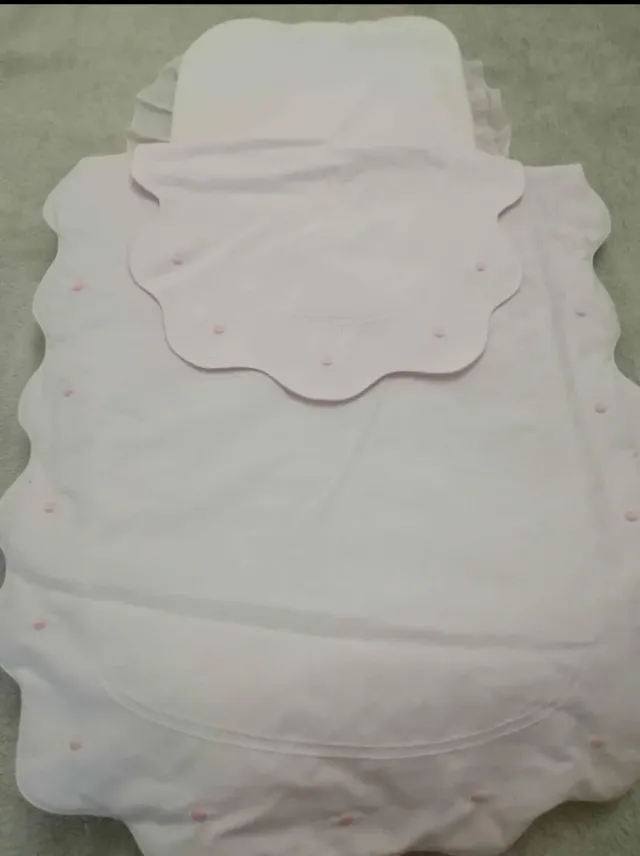 Saco capazo niña reversible