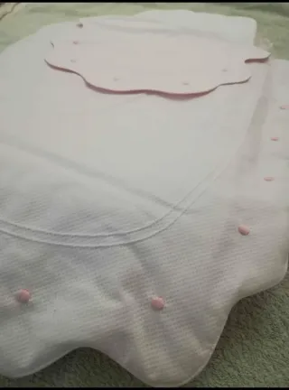 Saco capazo niña reversible