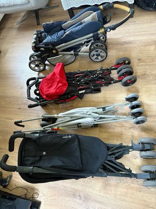 Lote 4 Sillas Paseo Bebé