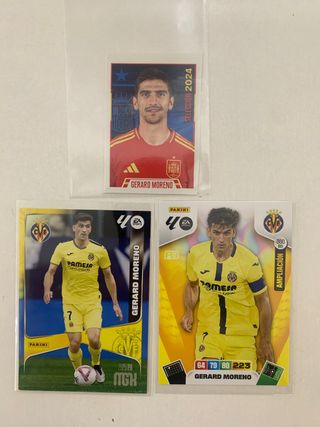Cromos Gerard Moreno Villarreal Panini