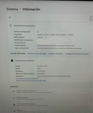 Mini PC Lenovo i5 16GB W11