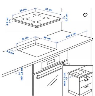 Placa de Inducción Vitrocerámica