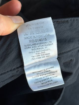 66°North Iceland Pants – Black, Size S