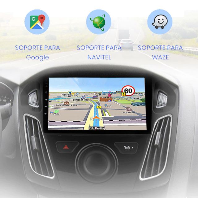 Radio Pantalla CARPLAY GPS USB para Ford Focus MK3