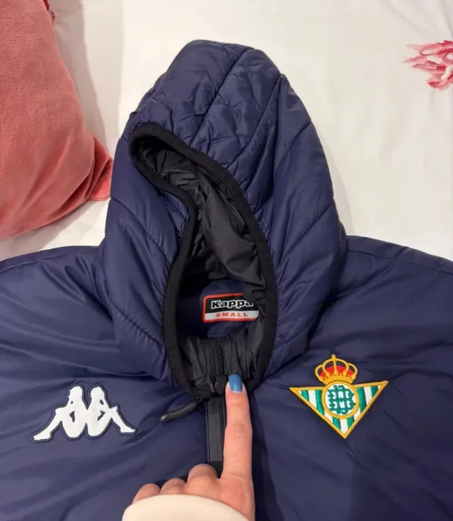 Abrigo Kappa Betis con Capucha