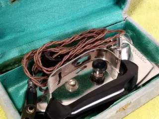 Plancha de viaje vintage sin usar