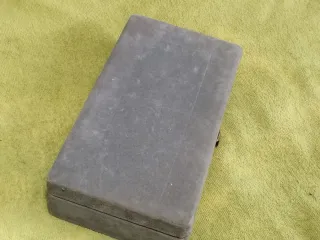 Plancha de viaje vintage sin usar