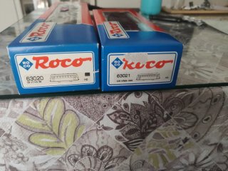 Lote Maqueta Roco HO 63020 y 63021