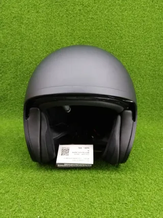 Casco Moto Jet LS2 Spitfire Negro Mate XXL