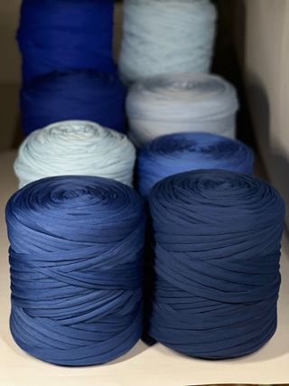 Trapillo de licra 8 bobinas 800gr/u, 100 mt/u