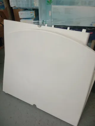 Mesa Comedor Extensible Blanca Plástico