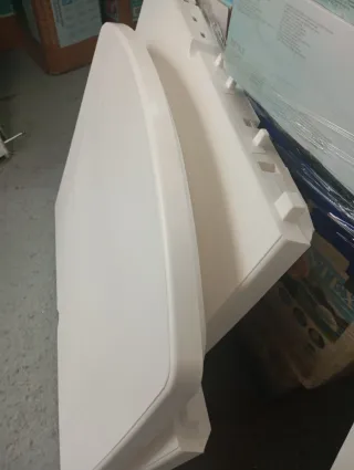 Mesa Comedor Extensible Blanca Plástico