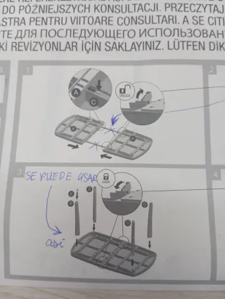 Mesa Comedor Extensible Blanca Plástico