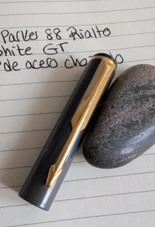 Pluma Parker 88 Rialto Graphite GT vintage