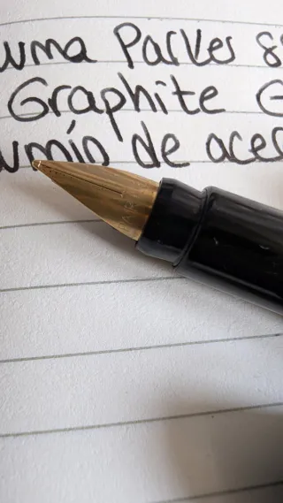 Pluma Parker 88 Rialto Graphite GT vintage