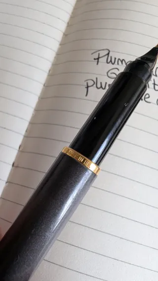 Pluma Parker 88 Rialto Graphite GT vintage