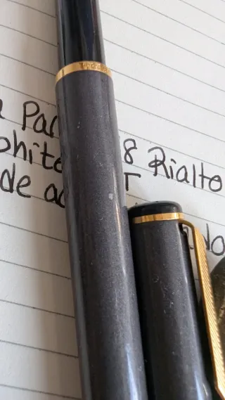 Pluma Parker 88 Rialto Graphite GT vintage