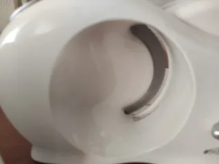 Cortador de fiambre blanco