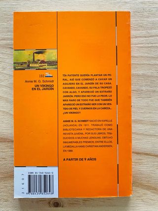 Libro infantil “Un vikingo en el jardín”