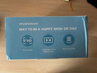 Cámara Vigilabebés GHB Pantalla HD