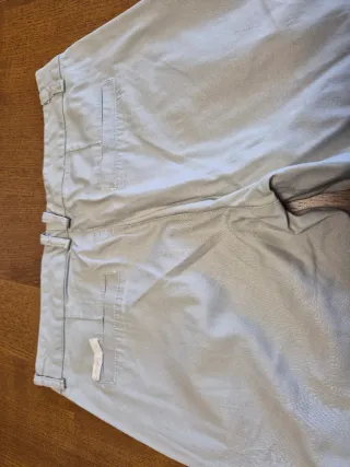 Pantaloni dritti donna beige