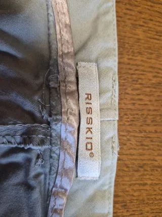 Pantaloni dritti donna beige