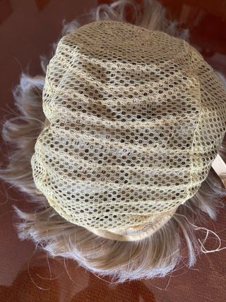 Peluca Pelo Sintético Mujer rubio