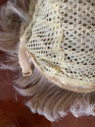 Peluca Pelo Sintético Mujer rubio