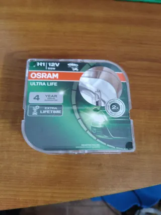Bombillas OSRAM H1 12V 55W Ultra Life