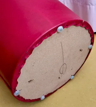 Poltrona rossa vintage