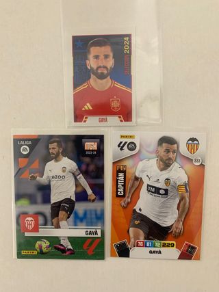 Cromos de fútbol GAYÀ Valencia Panini