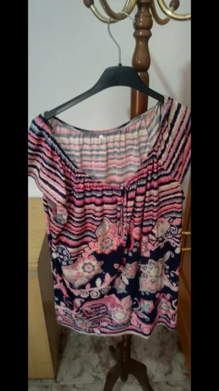 Blusa estampada talla XL