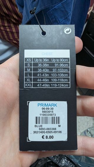 Camisa Azul Manga Larga Cedar Wood State