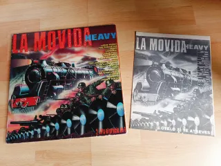 DOBLE VINILO PROMOCIONAL- LA MOVIDA HEAV+BIOGRAFIA