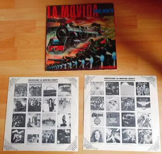 DOBLE VINILO PROMOCIONAL- LA MOVIDA HEAV+BIOGRAFIA